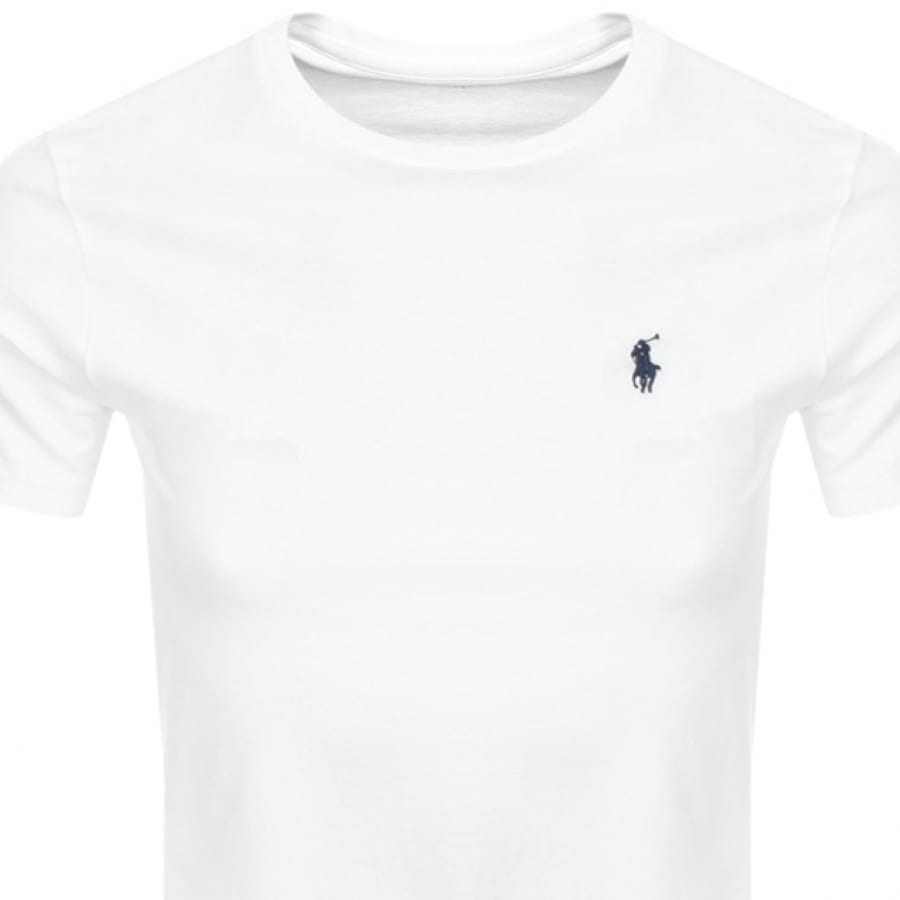 Alternative Image for ProductRalph Lauren Crew Neck Custom Fit T Shirt White2
